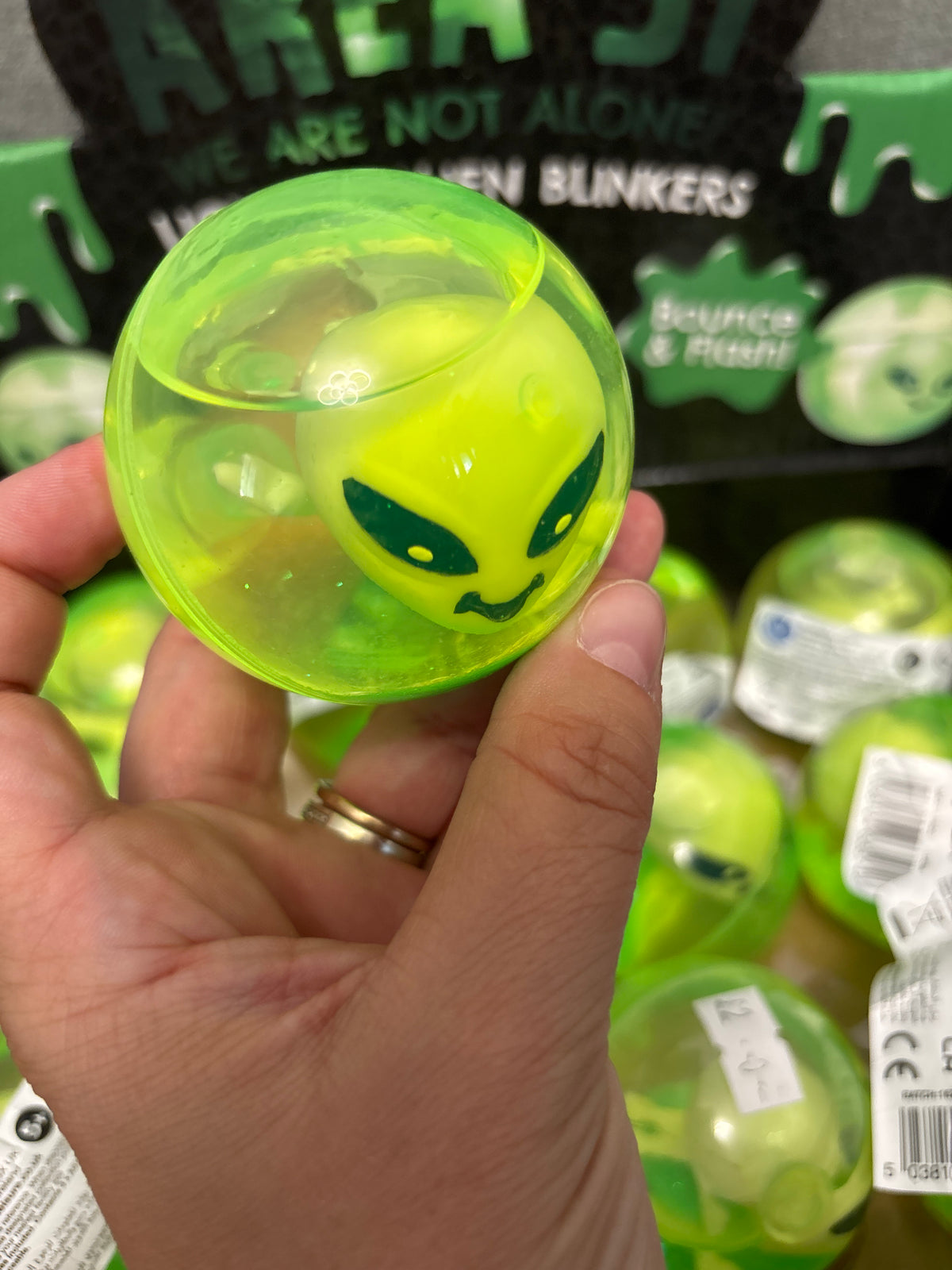 Light up alien blinkers