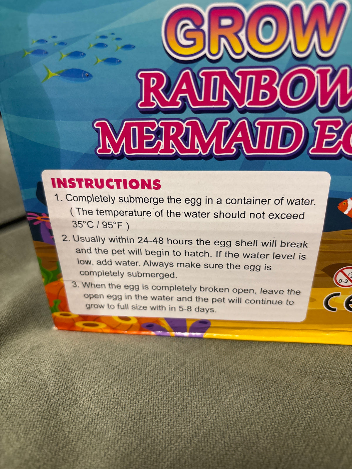 Grow your own mermaid egg