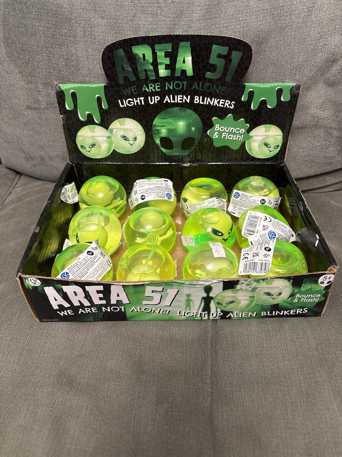 Light up alien blinkers