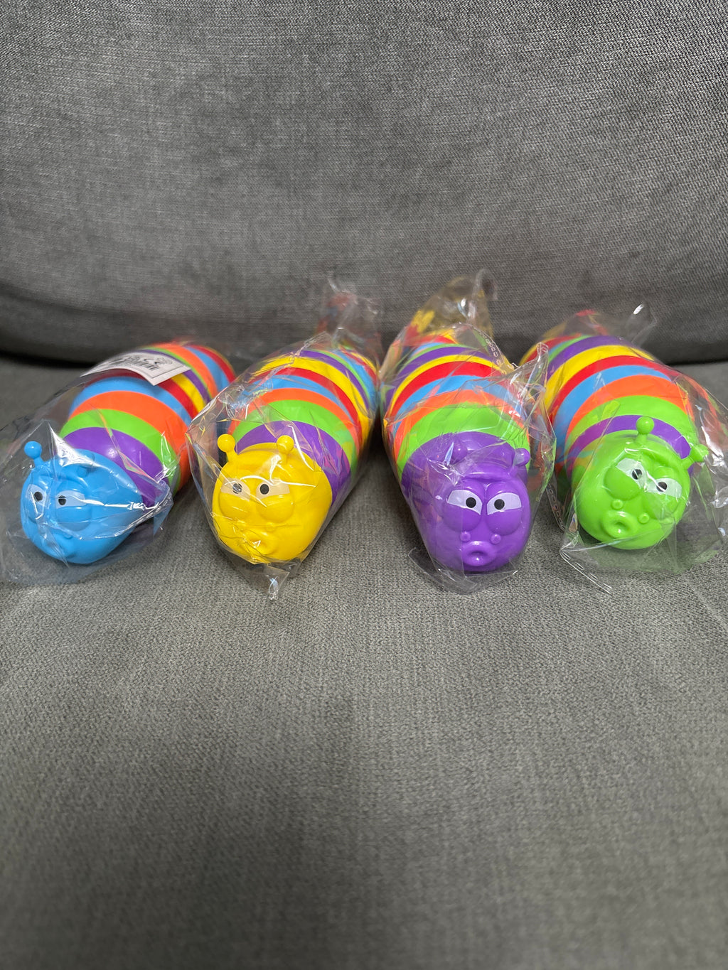 Wiggly caterpillar fidget toy