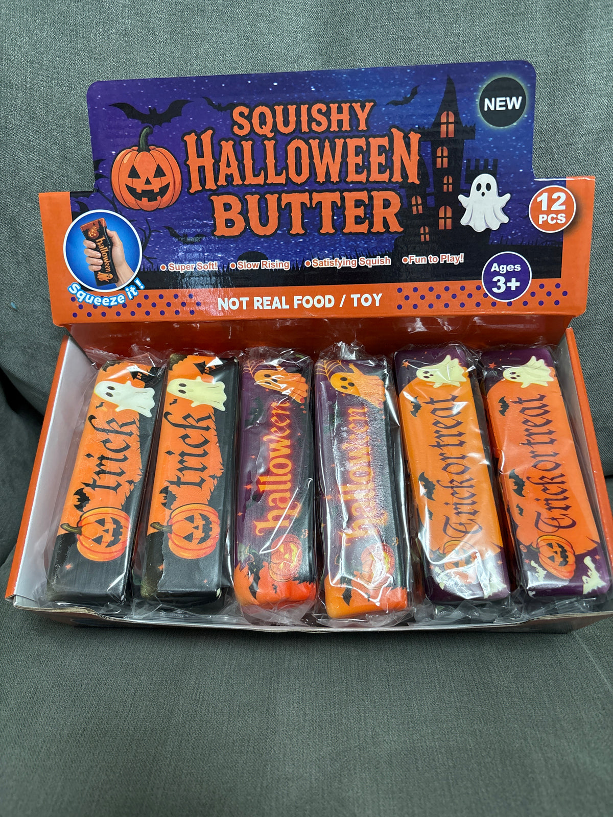 Halloween slow rising butter squishy
