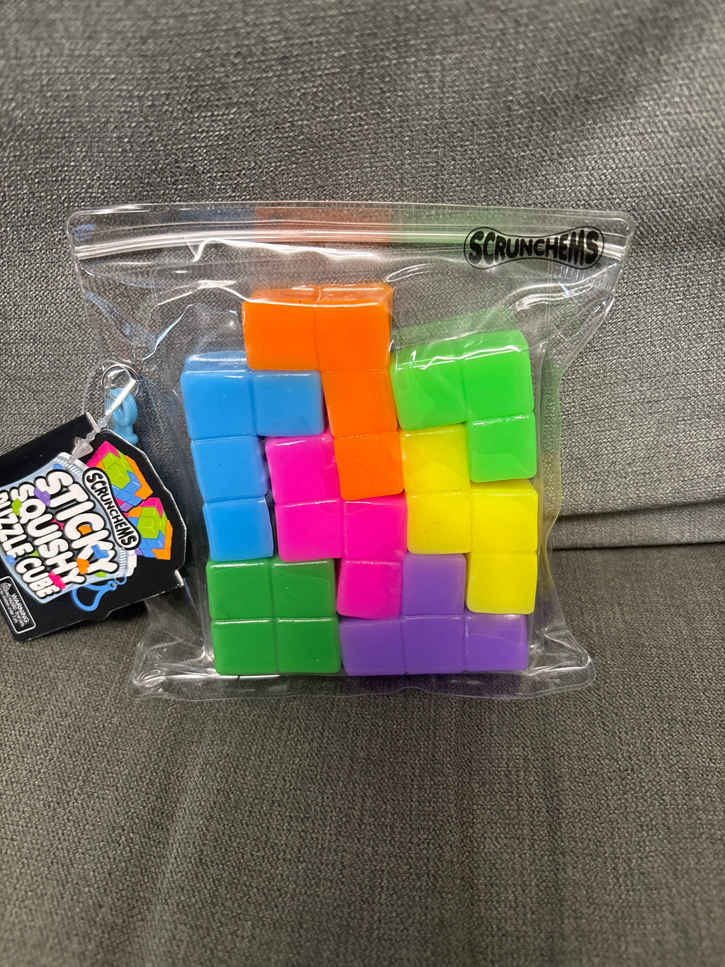 Scrunchems sticky squishy puzzle cube
