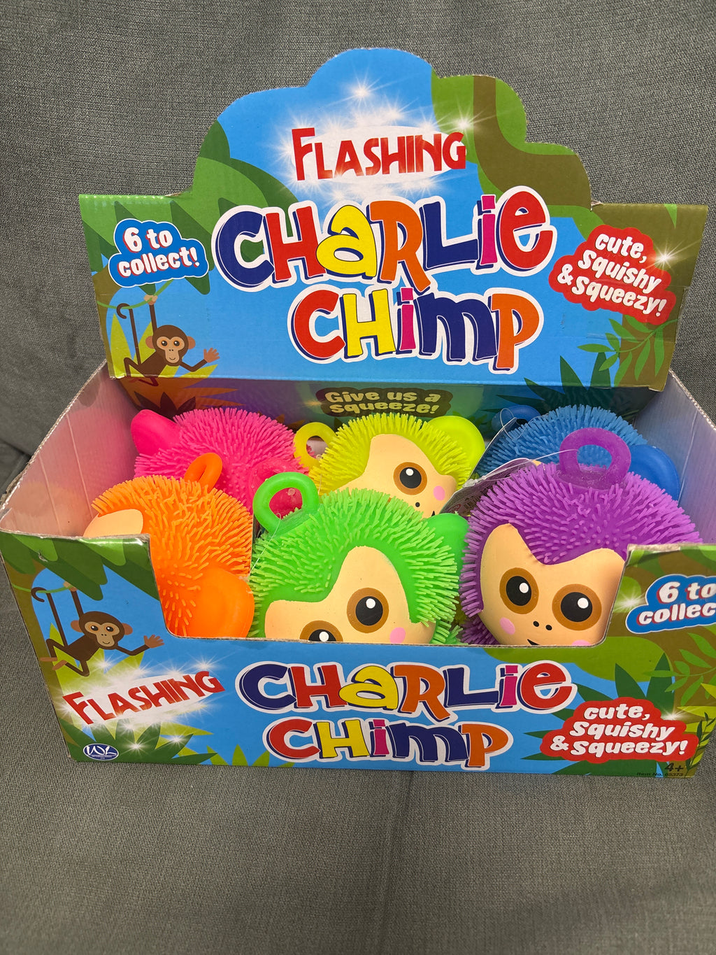 Jumbo squishy Charlie chimp