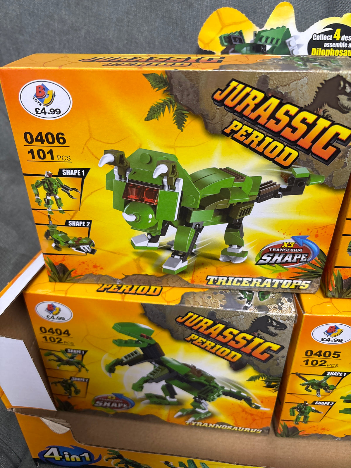 Jurassic Lego building set