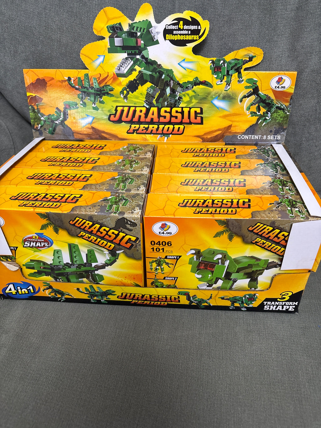 Jurassic Lego building set