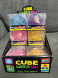 Squishy glitter diamond
