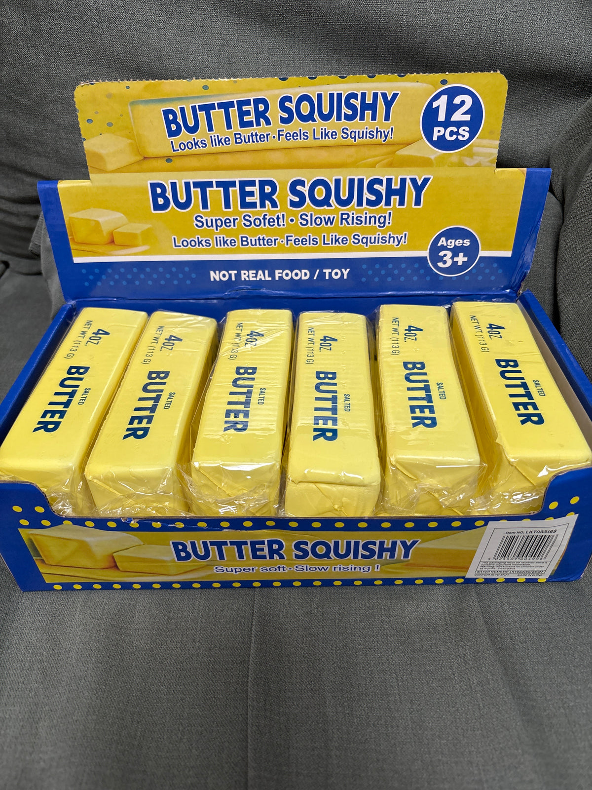 4oz butter slow rising squishy