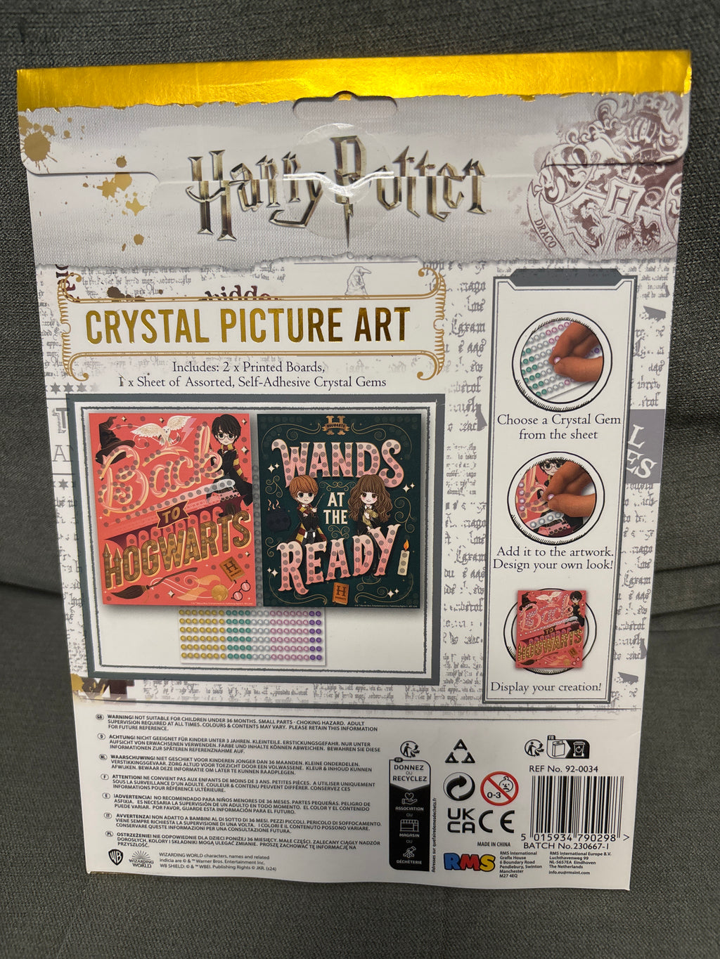 Harry Potter crystal art picture