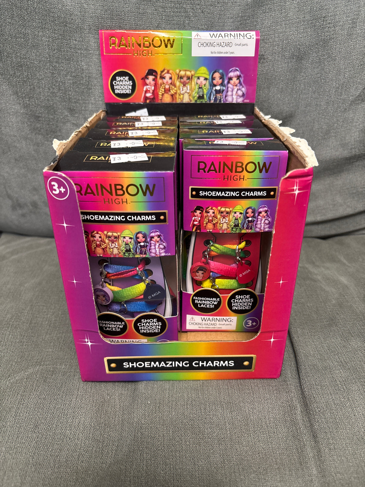 Rainbow high shoemazing charms