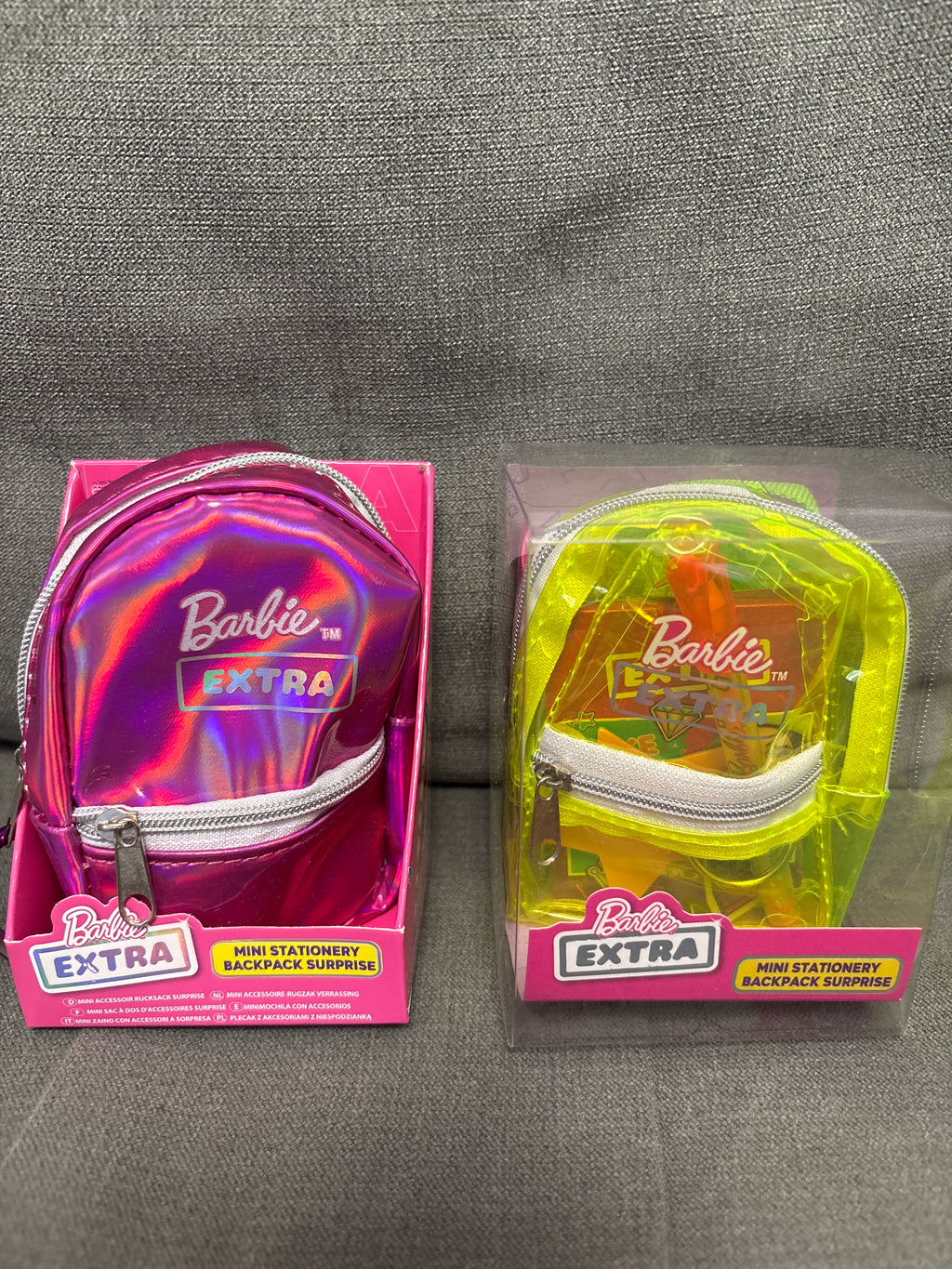 Barbie mini stationary backpack surprise