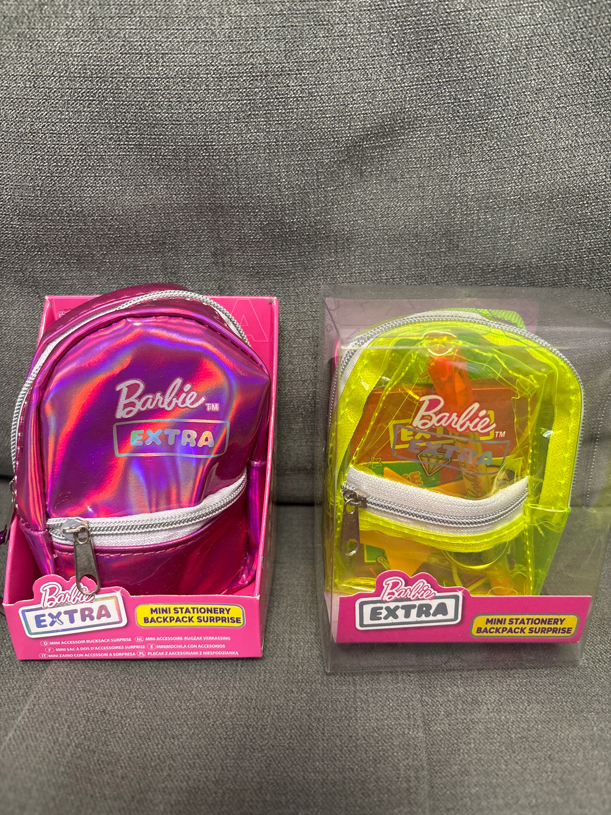 Barbie mini stationary backpack surprise