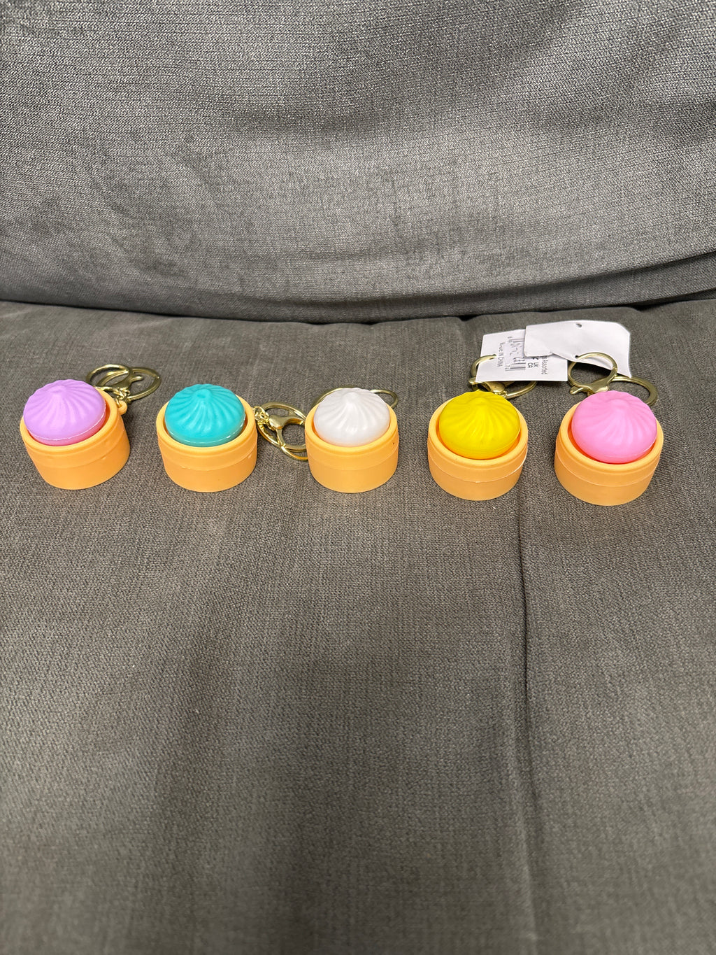 Dumpling clicker keyring