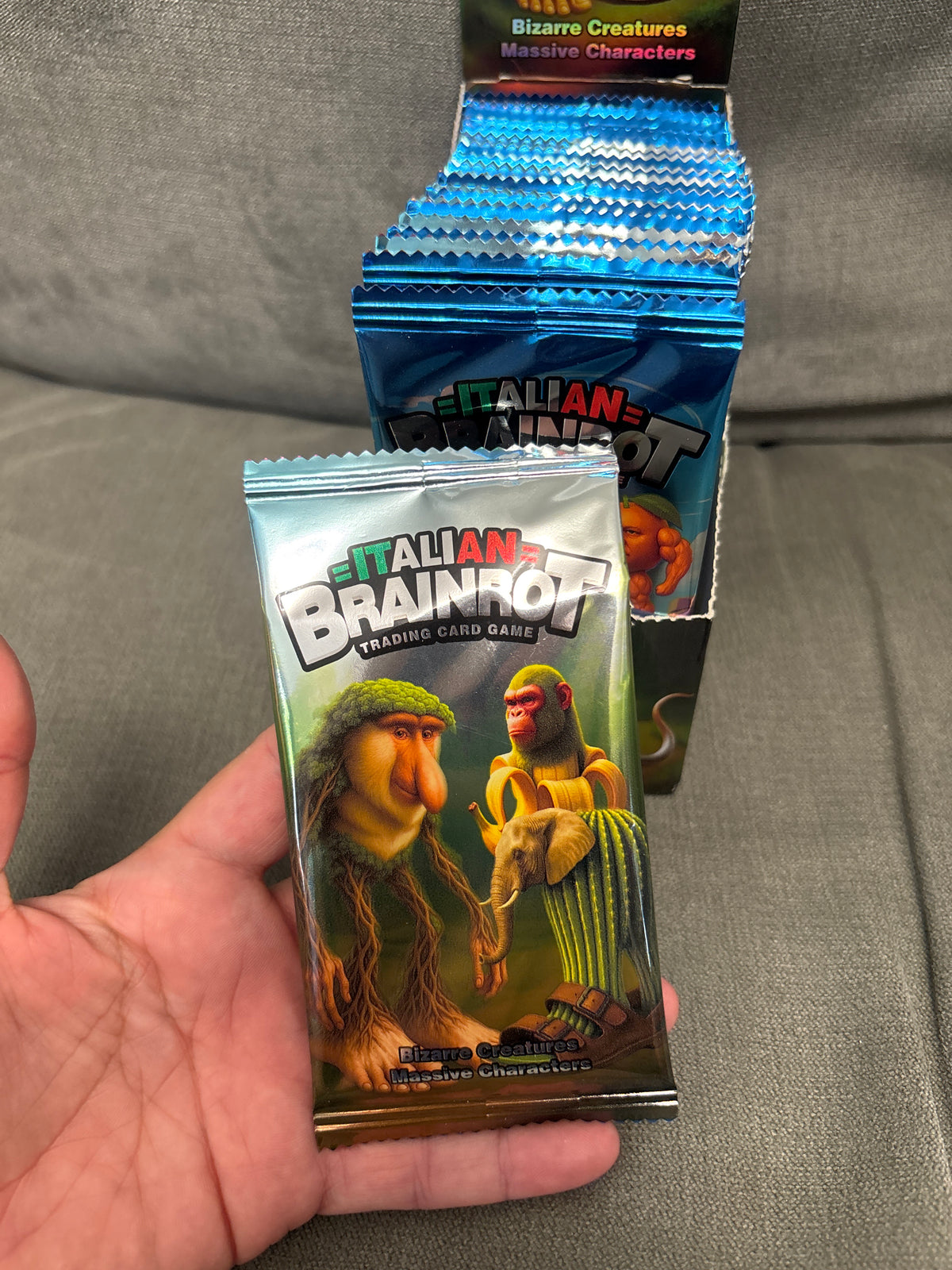 Italian brain rot trading cards