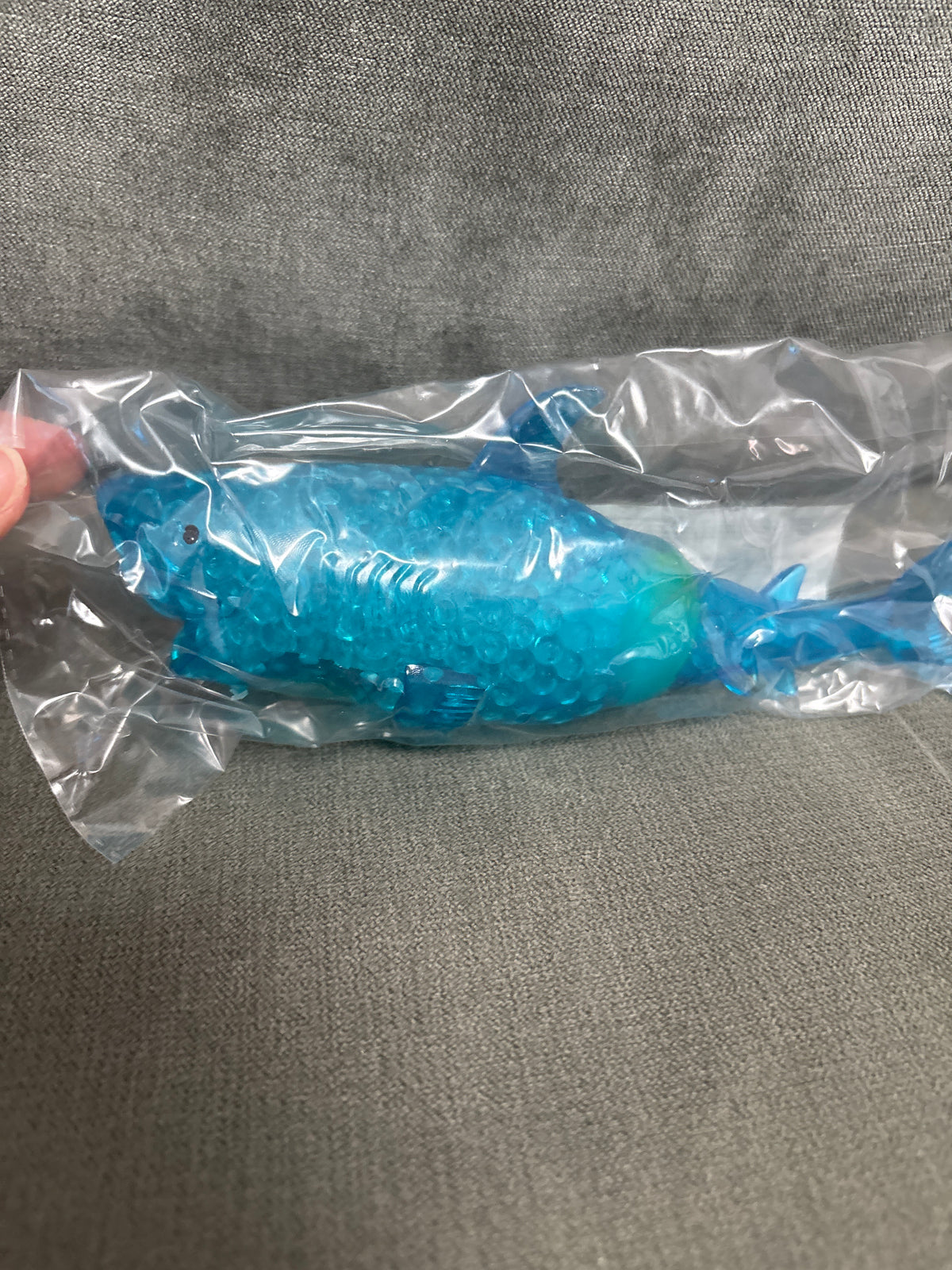 Orbs beads filled Squishy shark