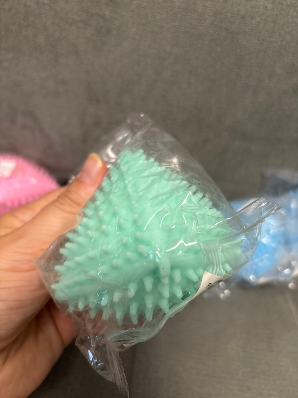 Textured squishy shapes