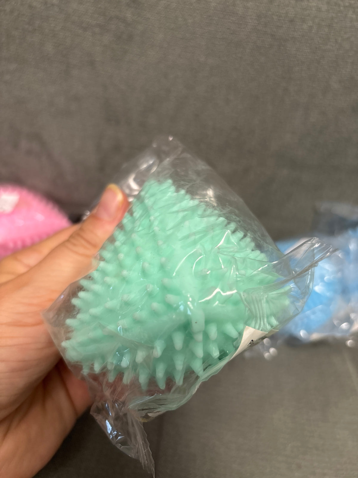 Textured squishy shapes