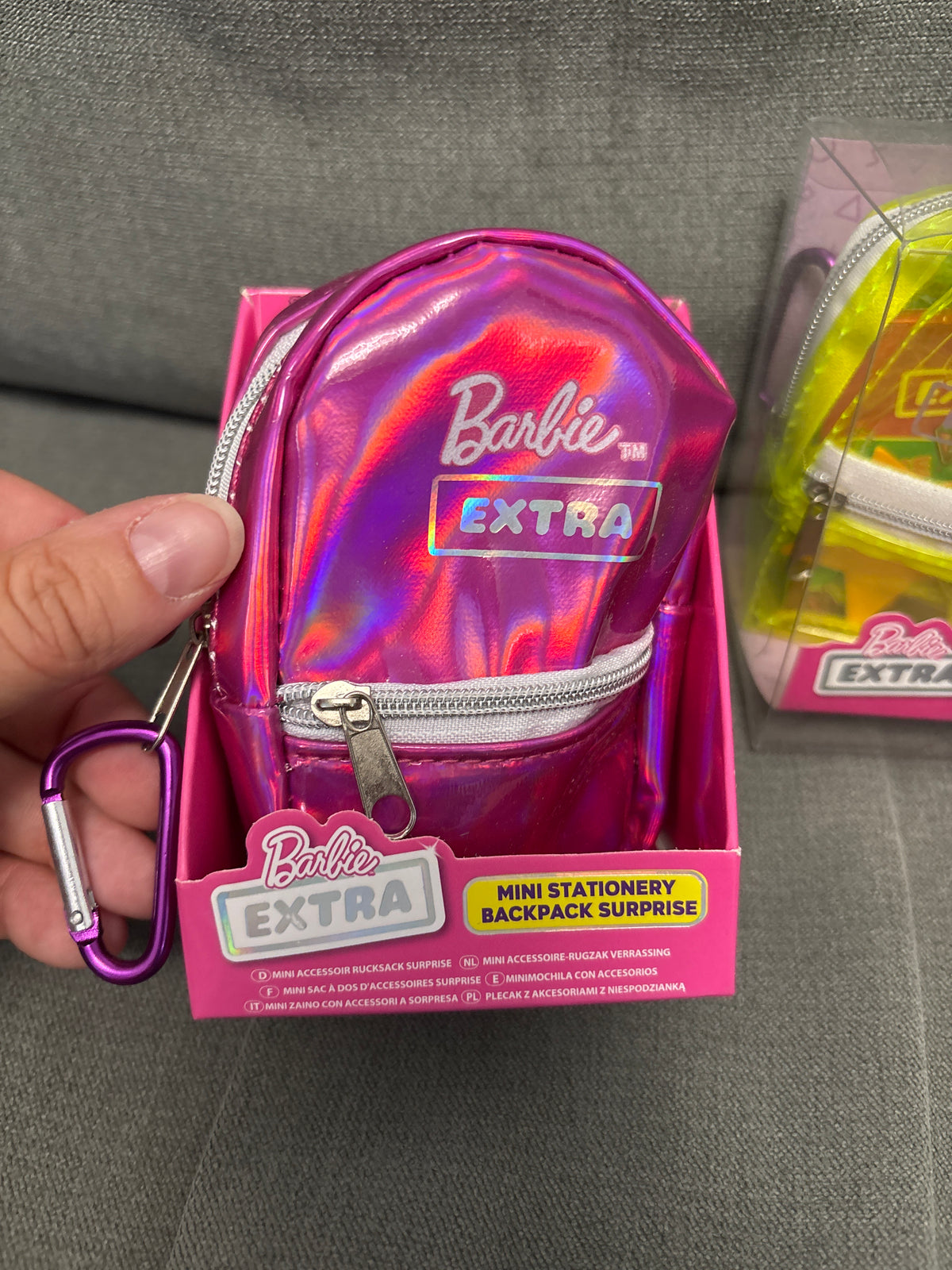 Barbie mini stationary backpack surprise