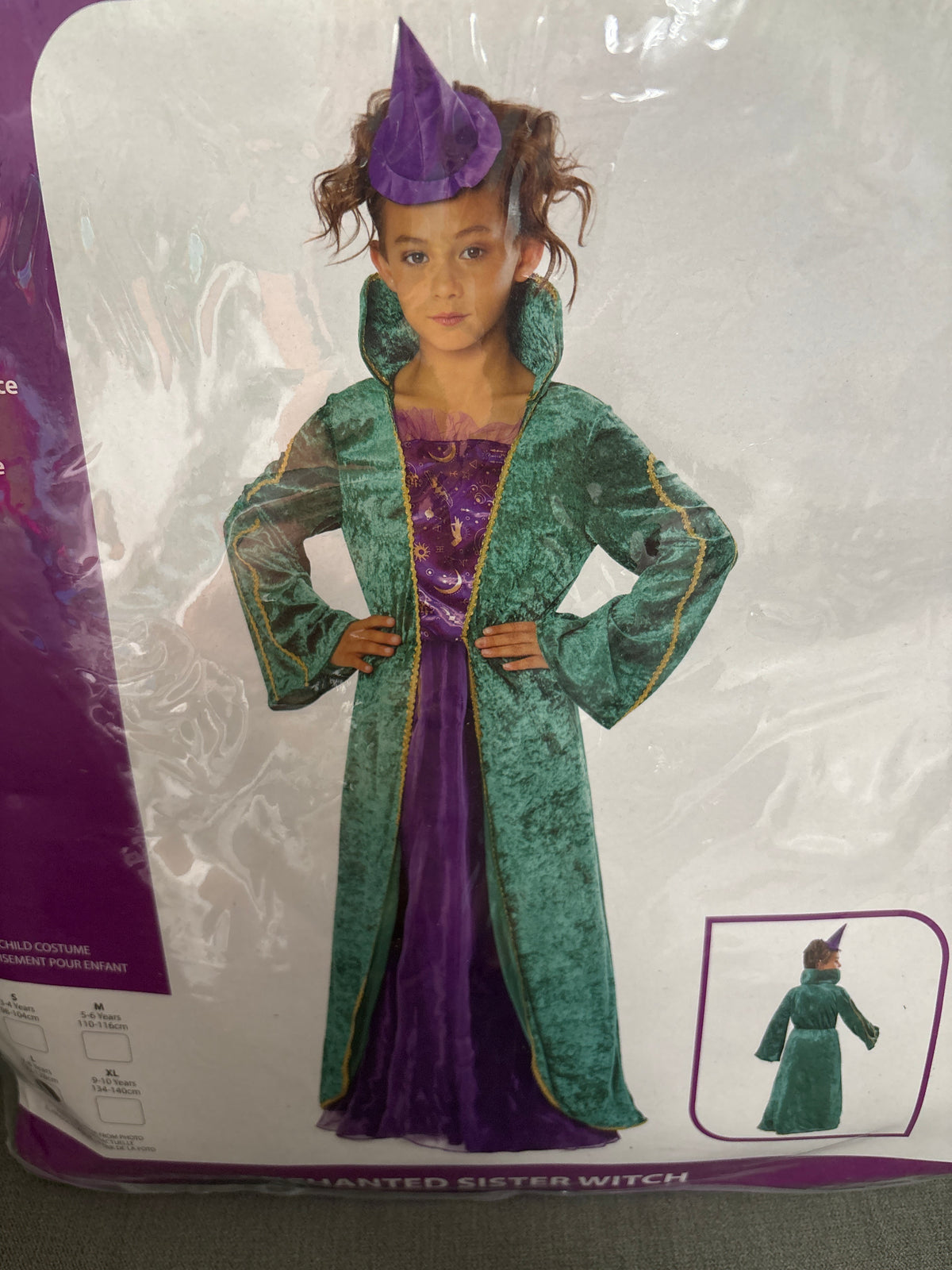 Enchanted sister witch Halloween costume