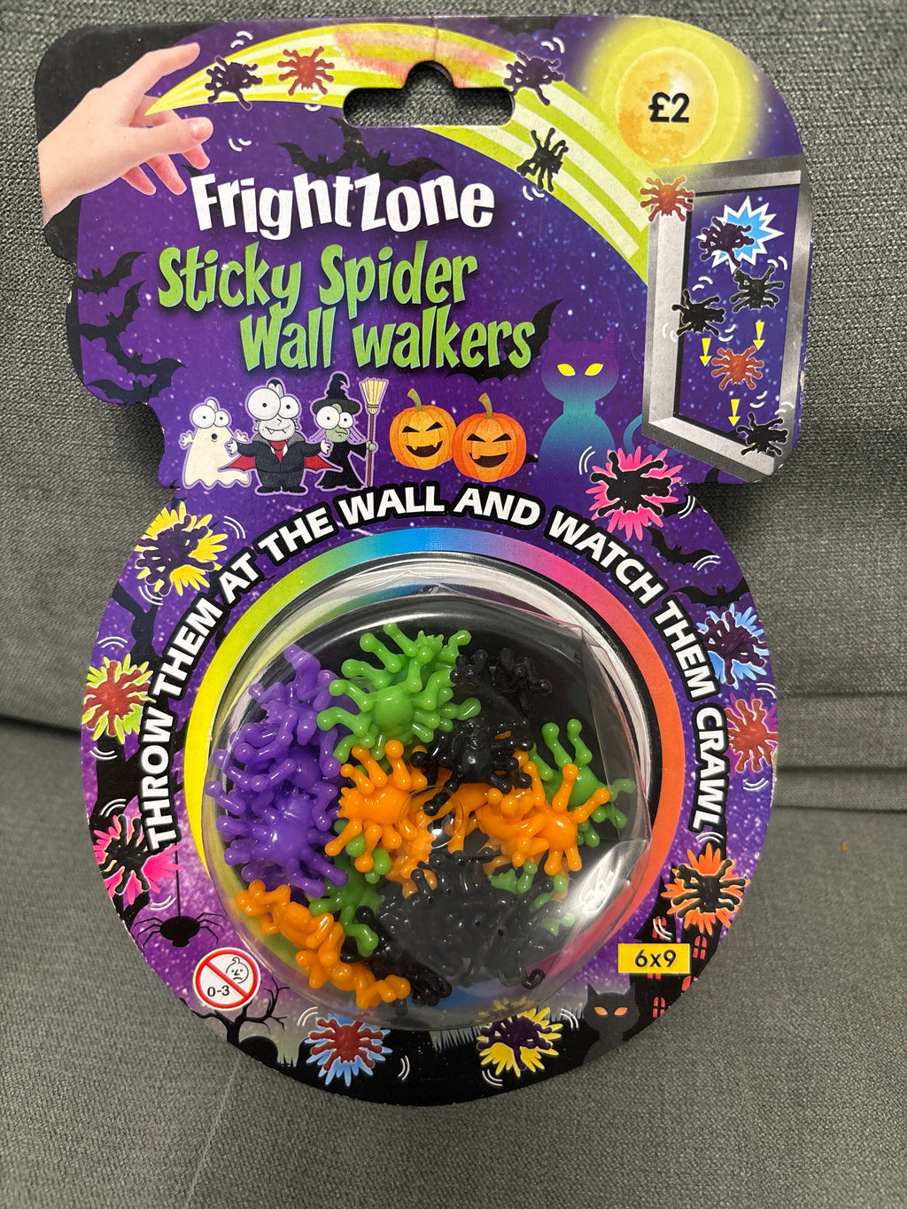 Sticky spider wall walkers