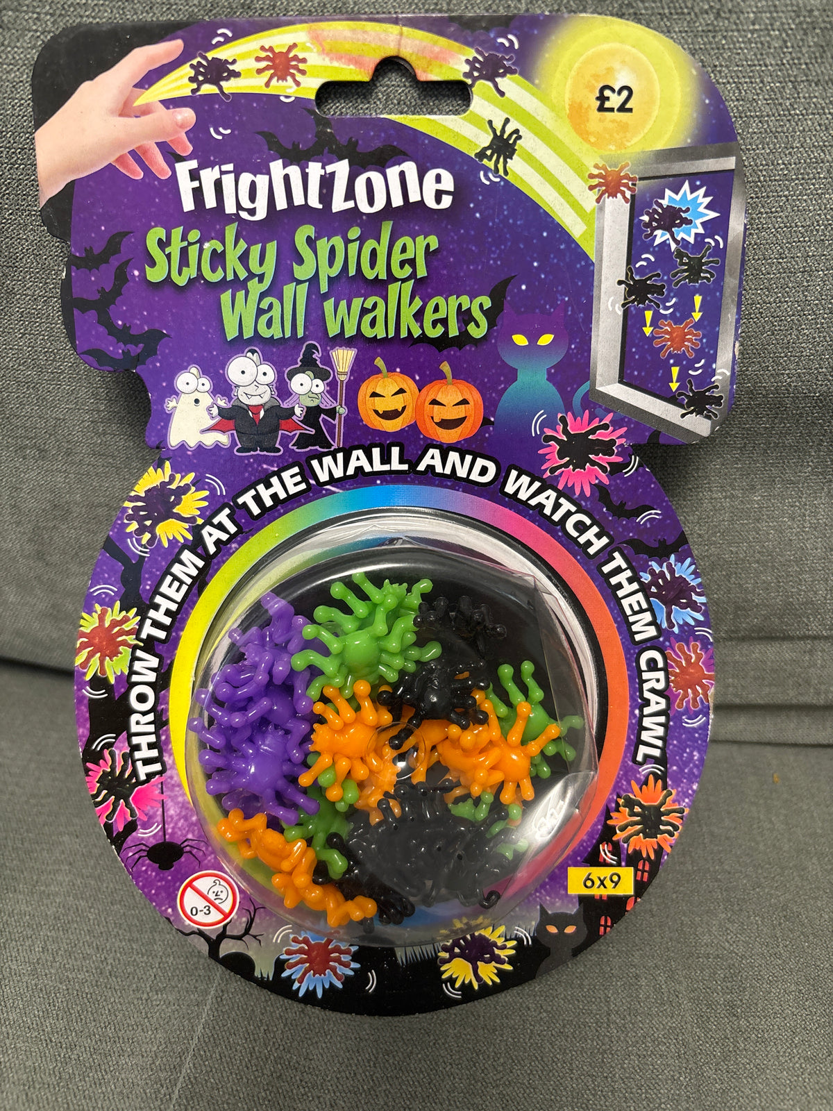 Sticky spider wall walkers