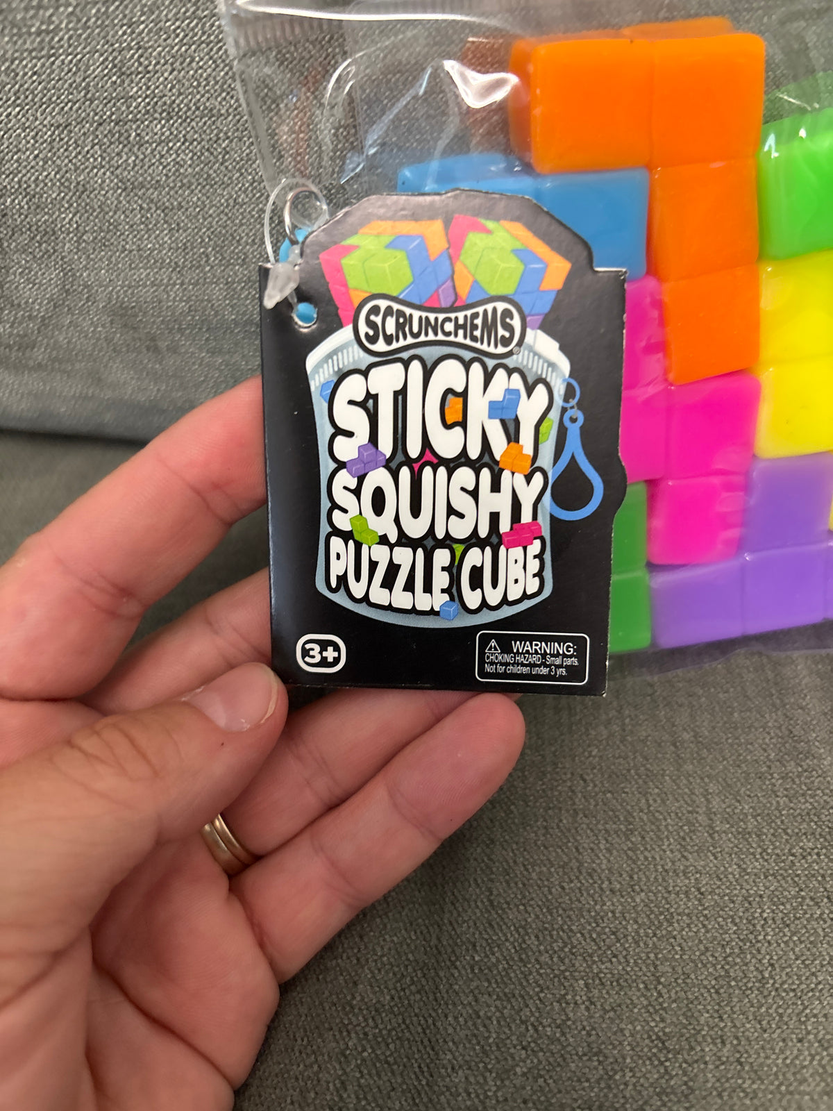 Scrunchems sticky squishy puzzle cube