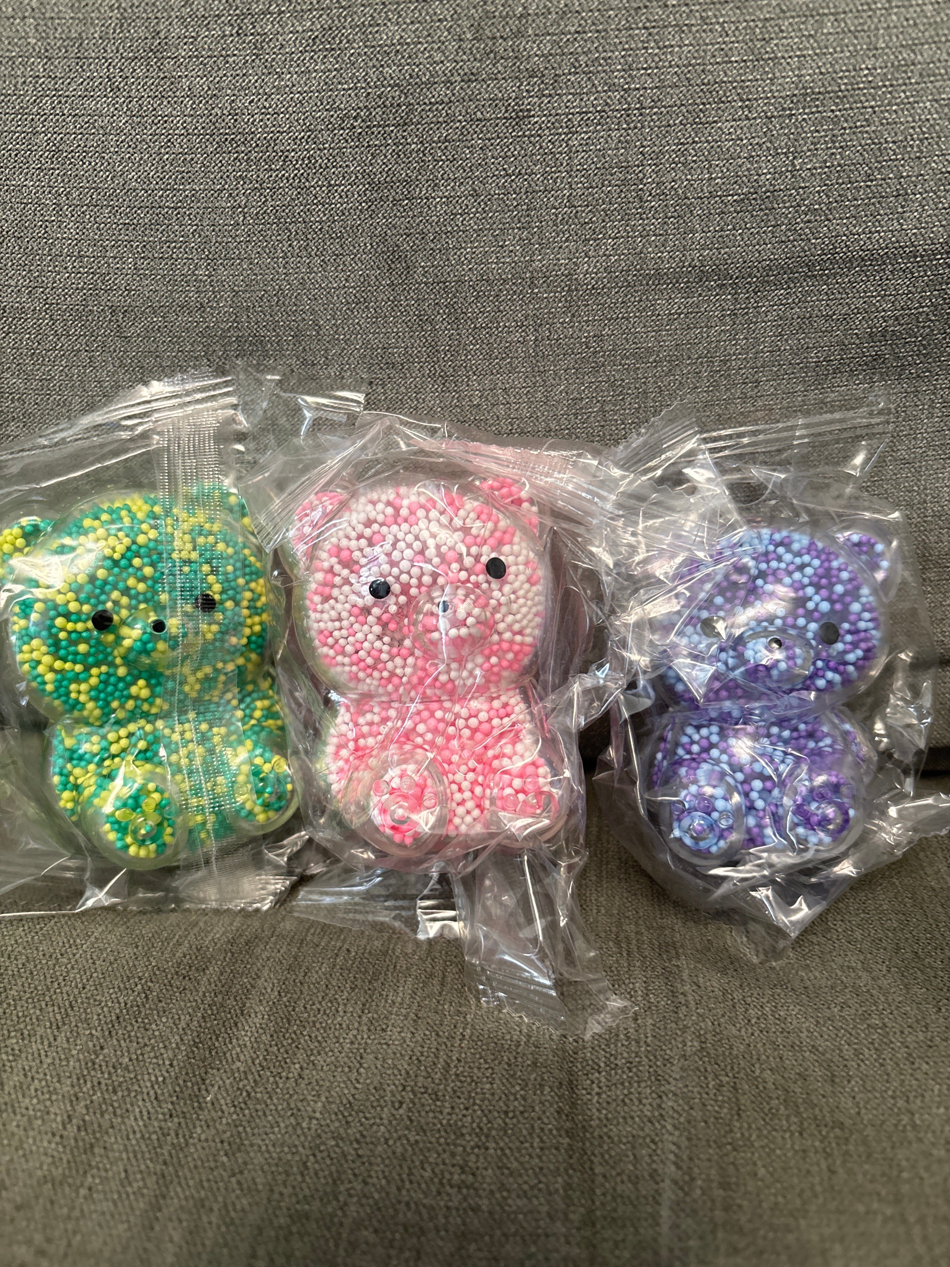 Beaded squishy bears