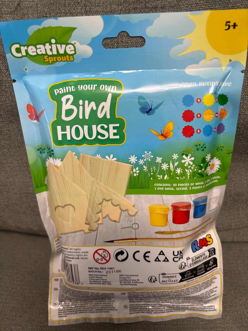 Paint & build your own birdhouse