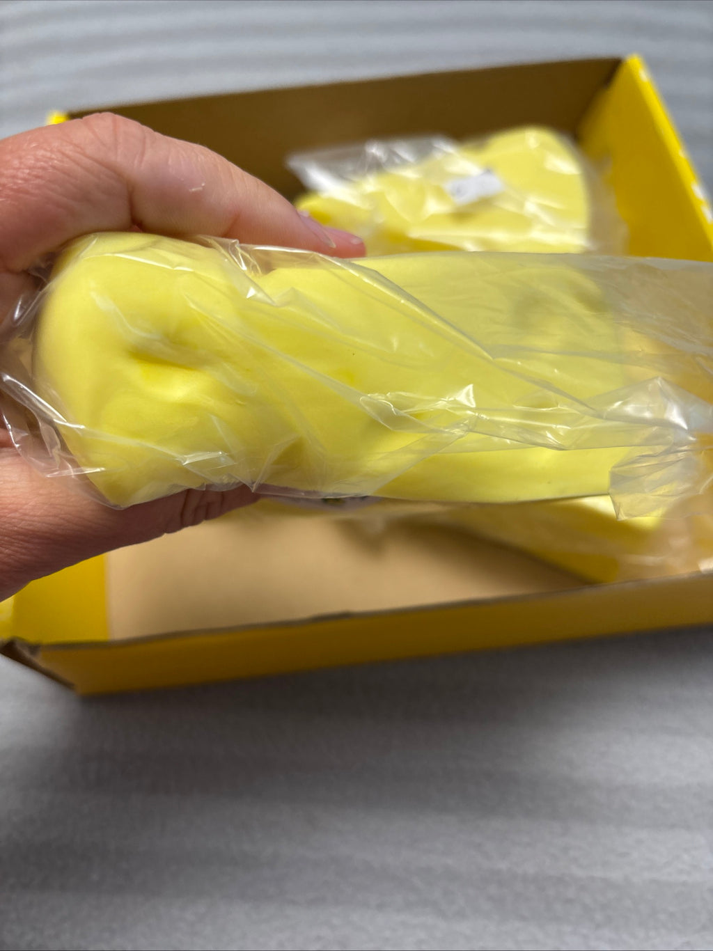 Slow rising squishy cheese slice